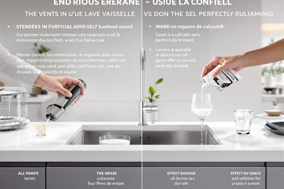 lave vaisselle sel