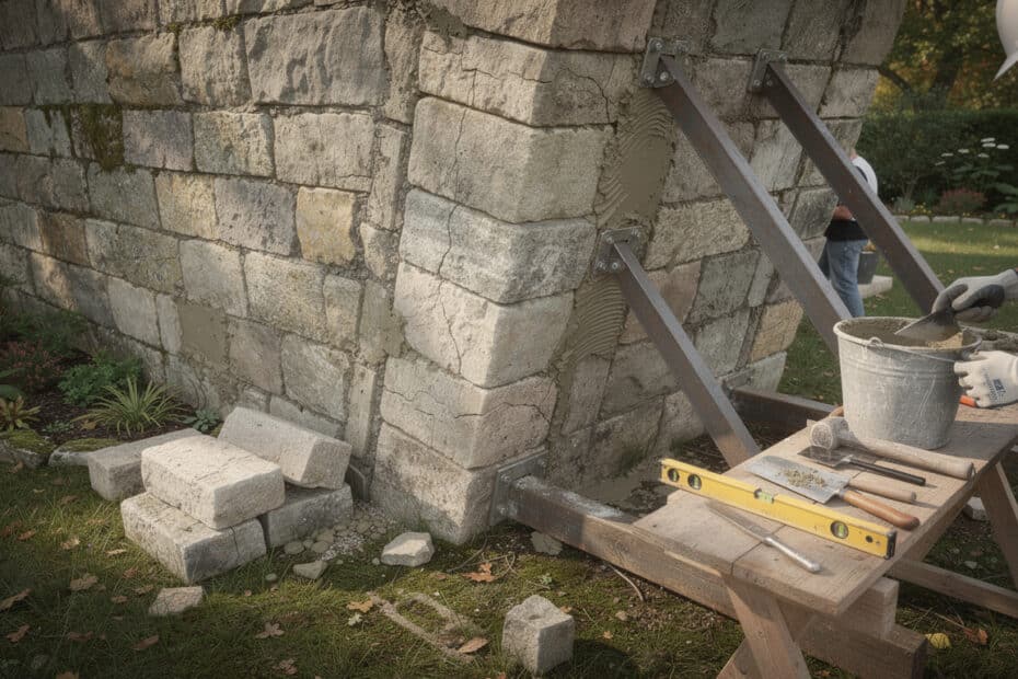 découvrez des techniques efficaces et des conseils pratiques pour consolider un mur en pierre qui penche, assurer sa stabilité et prolonger sa durée de vie.