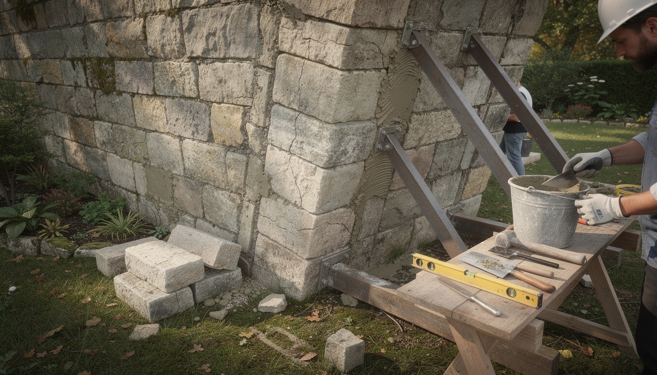 découvrez des techniques efficaces et des conseils pratiques pour consolider un mur en pierre qui penche, assurer sa stabilité et prolonger sa durée de vie.