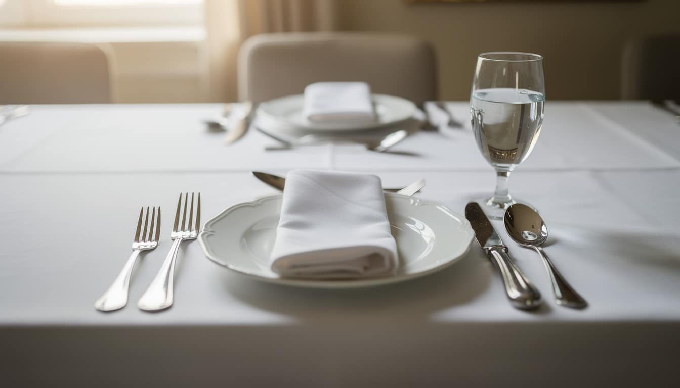 découvrez où placer le verre à eau sur la table selon les règles d'étiquette et profitez d'astuces simples pour une présentation élégante et pratique.