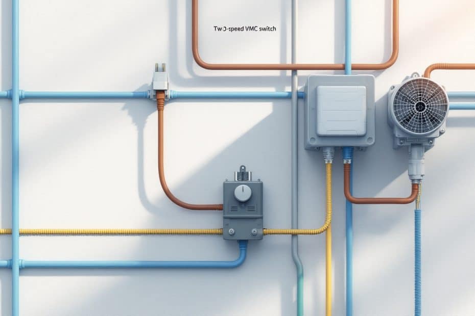 découvrez un schéma de branchement simple et efficace pour un interrupteur vmc 2 vitesses, idéal pour une installation facile et un fonctionnement optimal de votre ventilation.