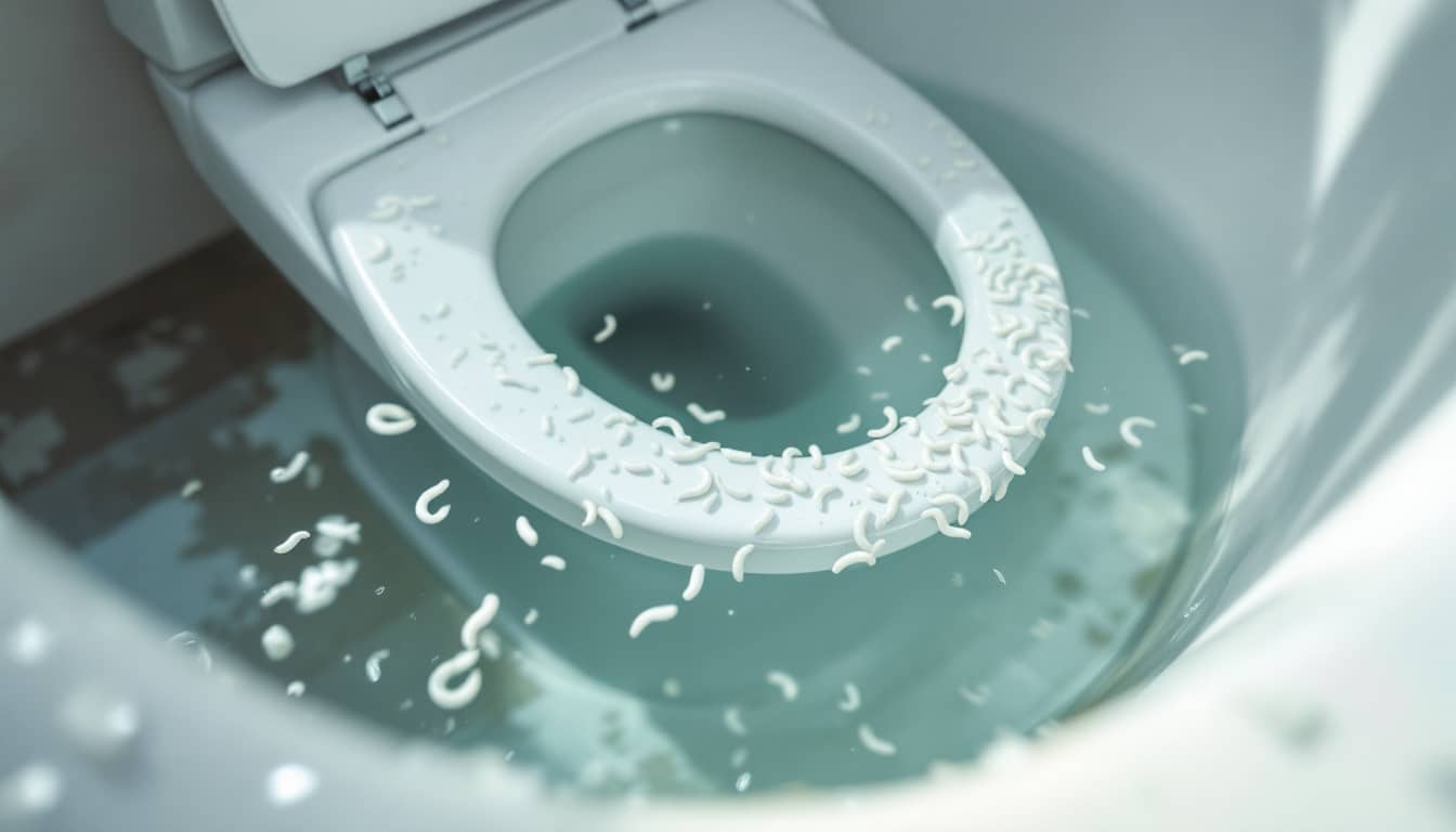 découvrez les causes fréquentes de la présence de vers dans les toilettes et apprenez des méthodes efficaces pour vous en débarrasser rapidement et durablement.