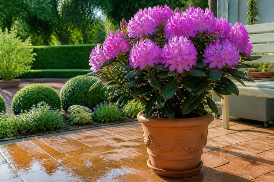 découvrez nos conseils pratiques pour cultiver et entretenir votre rhododendron en container avec succès, afin d'assurer une floraison abondante et une plante en bonne santé toute l'année.