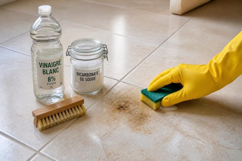découvrez des astuces efficaces pour nettoyer les taches tenaces sur votre carrelage et retrouver un sol impeccable facilement.
