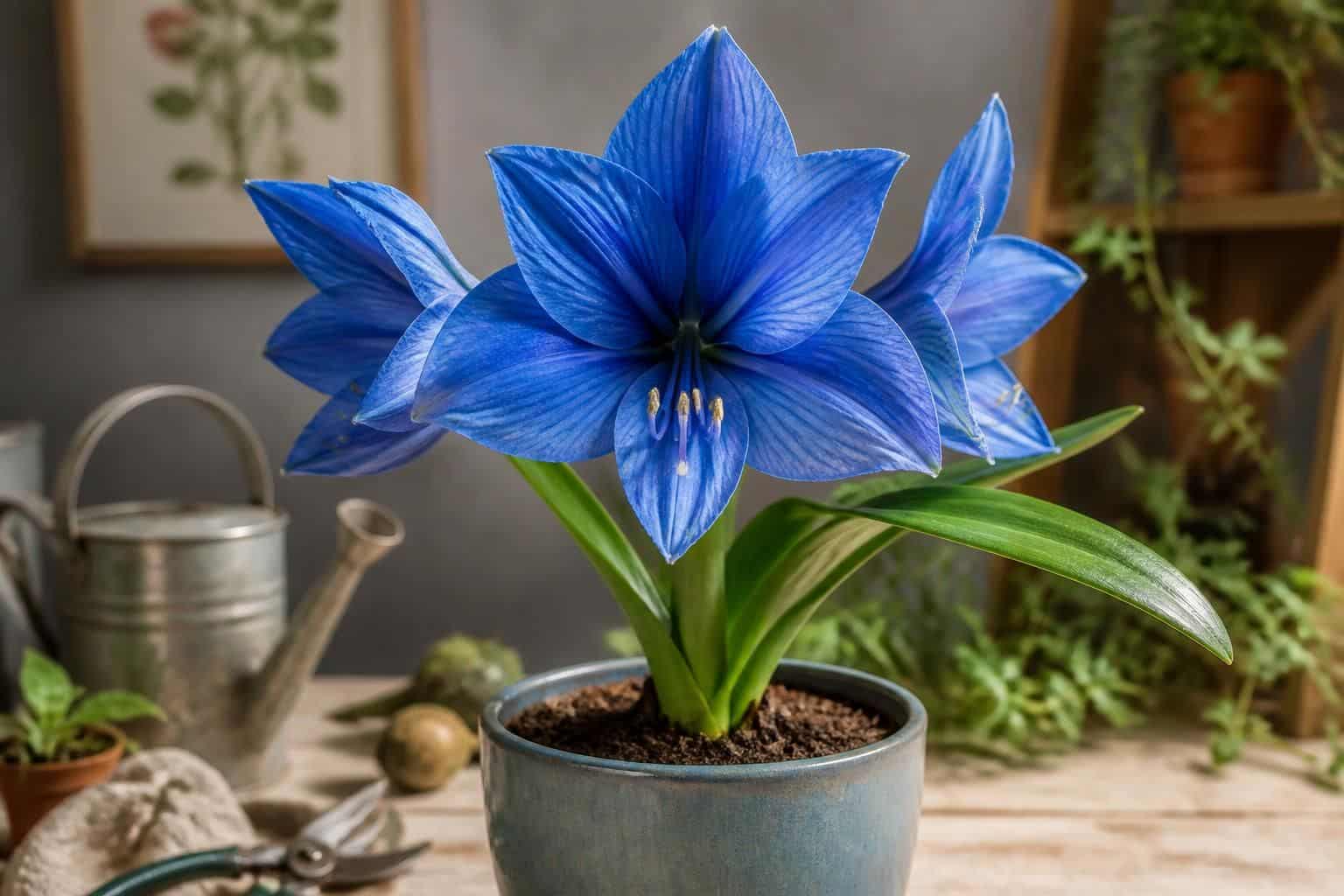 découvrez comment cultiver et entretenir l'amaryllis bleue, une fleur rare et élégante, grâce à nos conseils pratiques pour un jardin éclatant.