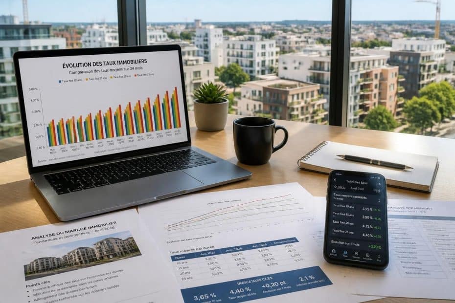 découvrez les taux immobiliers d'avril 2026 : analyse des chiffres clés et des tendances actuelles pour mieux comprendre le marché et préparer vos projets immobiliers.