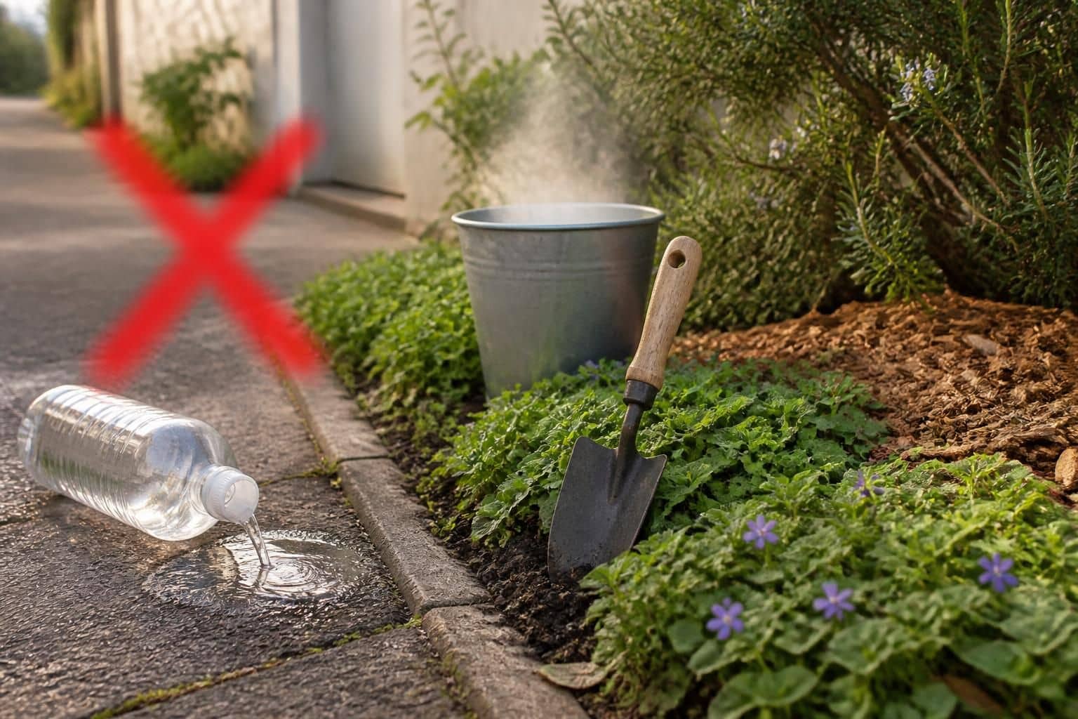 découvrez pourquoi le vinaigre blanc désherbant est interdit, les réglementations en vigueur et quelles alternatives naturelles utiliser pour un jardin sans pesticides chimiques.